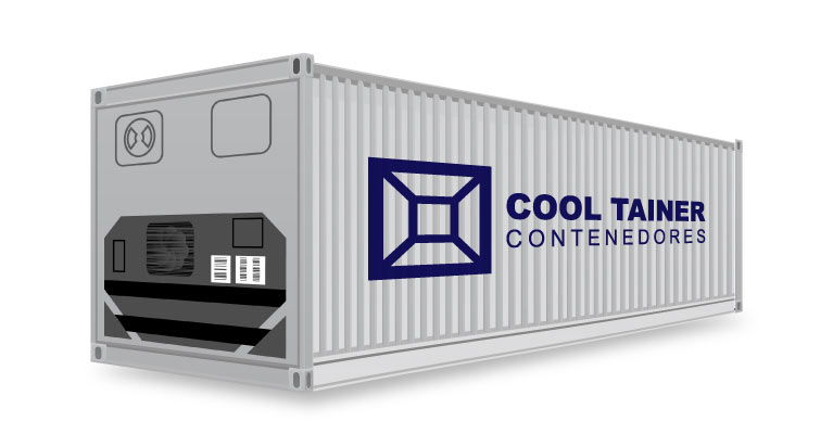 Reefer o contenedor refrigerado de 40 pies
